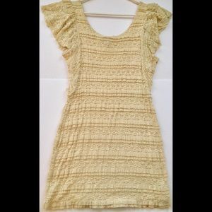 Vintage H&M knit crochet dress